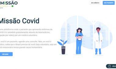 Plataforma online oferece atendimento gratuito para pessoas com sintomas da covid-19
