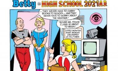 História em quadrinhos dos anos 1990 previu aulas online em 2021