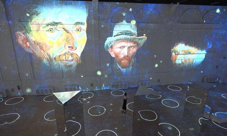 Van Gogh ganha exposição imersiva em Nova York