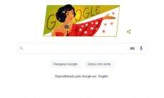 Doodle do Google celebra o 101º aniversário de Elizeth Cardoso