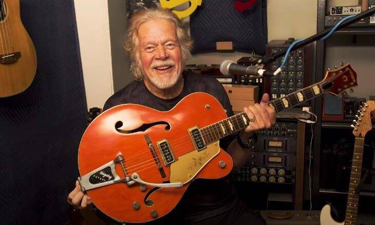 Randy Bachman encontra guitarra furtada há 45 anos