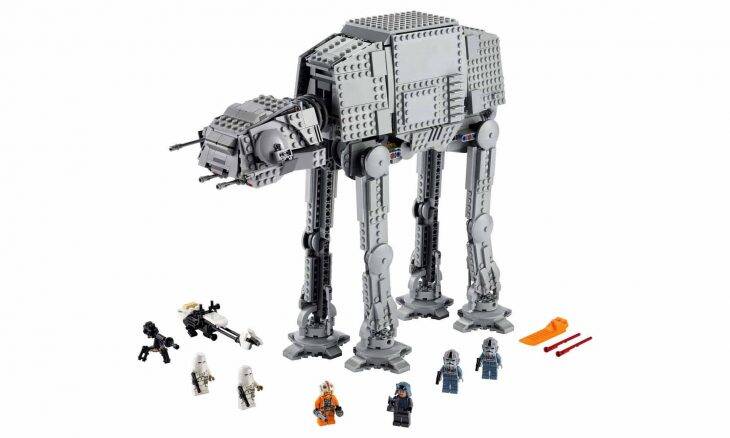 Star Wars: Lego revela kit com réplica do AT-AT. Foto: Divulgação