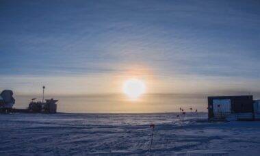 Timelapse mostra como é o dia de 24h no Polo Sul