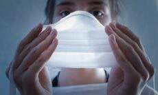 Campanha incentiva população a cortar elástico antes de descartar máscaras